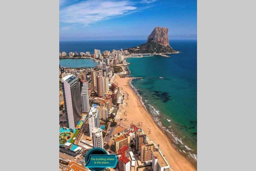 Comfy Sea View Apartment With Parking Calpe Exterior foto